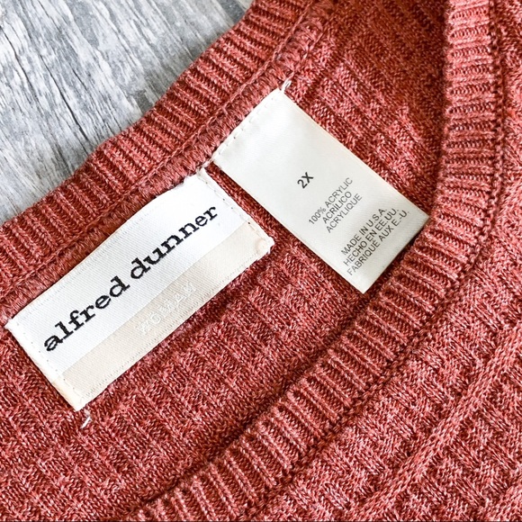 OBO ALFRED DUNNER Orange Top - Picture 7 of 7